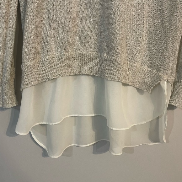 Nine West sparkle shirt. Very nice for business attire. Worn a few times. - Picture 2 of 3